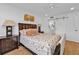 Guest bedroom with queen-size bed and ensuite access at 1352 Rock Dove Ct # B204, Punta Gorda, FL 33950