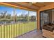 Spacious screened balcony with canal views at 1352 Rock Dove Ct # B204, Punta Gorda, FL 33950