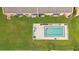 An elevated view of a refreshing community swimming pool at 1352 Rock Dove Ct # B204, Punta Gorda, FL 33950
