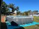 Inviting above ground pool ready for swimming at 1507 Lavilla Rd, Punta Gorda, FL 33950