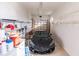 Spacious garage with ample storage and room for two cars at 1209 San Mateo Dr, Punta Gorda, FL 33950