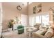 Bright living room with high ceilings and comfy seating at 1209 San Mateo Dr, Punta Gorda, FL 33950