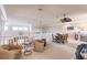 Relaxing lounge area overlooking the kitchen and dining area at 1209 San Mateo Dr, Punta Gorda, FL 33950