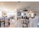 Open loft area with a wet bar and seating area at 1209 San Mateo Dr, Punta Gorda, FL 33950