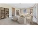 Bright and airy living room featuring modern furnishings and décor, perfect for relaxation and entertaining at 25228 Rampart Blvd, Punta Gorda, FL 33983