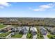 Beautiful street view of homes, showcasing manicured lawns and inviting curb appeal at 4255 Oak Terrace Cir, Port Charlotte, FL 33953