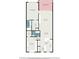 Floor plan showing a two-bedroom condo with screened balcony at 9011 Midnight Pass Rd # 329, Sarasota, FL 34242