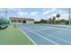 Well-maintained tennis and pickleball courts, perfect for recreation at 9011 Midnight Pass Rd # 329, Sarasota, FL 34242