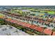 Aerial view showing home's location in community at 3743 Albacete Cir # 84, Punta Gorda, FL 33950
