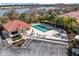 Community pool with clubhouse and parking at 3743 Albacete Cir # 84, Punta Gorda, FL 33950