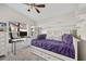 Bedroom with daybed, built-in shelves, and window at 3743 Albacete Cir # 84, Punta Gorda, FL 33950
