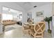 Casual dining area with glass-top table and seating for four at 3494 Yukon Dr, Port Charlotte, FL 33948