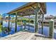 Private boat lift with covered dock at 3494 Yukon Dr, Port Charlotte, FL 33948