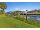 Private dock and covered boat lift on canal at 3494 Yukon Dr, Port Charlotte, FL 33948