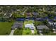 Bird's eye view of canal front home with backyard at 3494 Yukon Dr, Port Charlotte, FL 33948