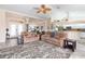 Spacious living room with neutral color palette and comfortable seating at 4077 La Costa Island Ct, Punta Gorda, FL 33950