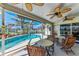 Relaxing screened-in pool and patio area, perfect for entertaining at 1111 La Salina Ct, Punta Gorda, FL 33950