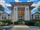 Stunning community clubhouse with a grand entrance at 5291 Laurel Oak Ct, North Port, FL 34287