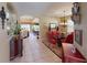 Open entryway offering views of the dining room and living areas at 5291 Laurel Oak Ct, North Port, FL 34287
