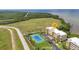 Waterfront condo complex with a tennis court at 101 N Marion Ct # 122, Punta Gorda, FL 33950