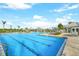 Lap pool with multiple lanes for swimming at 14640 Sycamore Ct # 2822, Punta Gorda, FL 33955