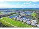 Aerial view of community with resort amenities at 14640 Sycamore Ct # 2822, Punta Gorda, FL 33955