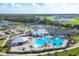 Large pool, spa, and tennis courts at 14640 Sycamore Ct # 2822, Punta Gorda, FL 33955