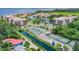 Aerial view of community near the water at 25188 Marion Ave # E301, Punta Gorda, FL 33950