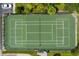 Overhead view of a well-maintained pickleball court at 25188 Marion Ave # E301, Punta Gorda, FL 33950
