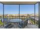 Private balcony overlooking waterfront at 25188 Marion Ave # B304, Punta Gorda, FL 33950