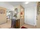 Condo entry with an interior view of the kitchen and dining area at 25188 Marion Ave # B304, Punta Gorda, FL 33950