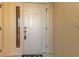 Condo front door entrance with security system at 101 N Marion Ct # 122, Punta Gorda, FL 33950