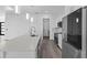 Modern kitchen with stainless steel appliances and white cabinets at 17315 Cape Horn Blvd, Punta Gorda, FL 33955