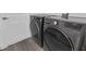 Convenient laundry room with LG washer and dryer at 17315 Cape Horn Blvd, Punta Gorda, FL 33955