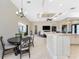 Kitchen dining area with table and chairs, adjacent to kitchen at 24211 Savory Ln, Punta Gorda, FL 33955