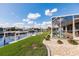 Relaxing pool area with canal views and lush landscaping at 79 Tropicana Dr, Punta Gorda, FL 33950