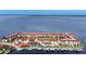 Waterfront community showcasing the building and boat docks at 1 Colony Point Dr # 16B, Punta Gorda, FL 33950