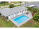 Single-Gathering home with private pool and fenced backyard at 25 Caddy Rd, Rotonda West, FL 33947