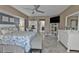 Spacious main bedroom with ample light and built in desk at 2328 Bonn Ct, Punta Gorda, FL 33983