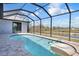 Private screened pool and patio oasis for relaxation and fun at 13164 Amaryllis Cir, Port Charlotte, FL 33981