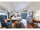 Spacious main bedroom with hardwood floors and sitting area at 2868 Coral Way, Punta Gorda, FL 33950
