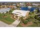 Attractive canal-front home with lush landscaping and a large backyard at 2868 Coral Way, Punta Gorda, FL 33950