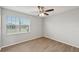 Bright bedroom with ceiling fan and window at 8109 San Jacinto Ave, North Port, FL 34287