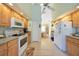 Kitchen with ample cabinetry and modern appliances at 18404 Lake Worth Blvd, Port Charlotte, FL 33948