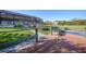 Private dock with a bench overlooking a tranquil waterway at 18404 Lake Worth Blvd, Port Charlotte, FL 33948