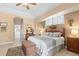 Spacious main bedroom with ensuite bathroom access at 590 Toulouse Dr, Punta Gorda, FL 33950