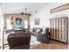 Inviting living room with comfortable seating, television, and natural light at 1215 Via Tripoli, Punta Gorda, FL 33950