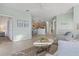 Cozy open-concept floor plan connects the living room, kitchen, and dining area at 2765 Arugula Dr, North Port, FL 34289