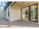 Covered patio overlooking the interior of the home featuring tile floors at 2765 Arugula Dr, North Port, FL 34289