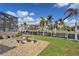Relaxing patio area with seating overlooking the canal at 3636 Aruba Ct, Punta Gorda, FL 33950